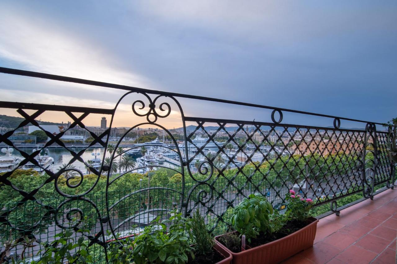 Superb Cute Flat Barcelona Bests View On The Sea For Couple Zewnętrze zdjęcie